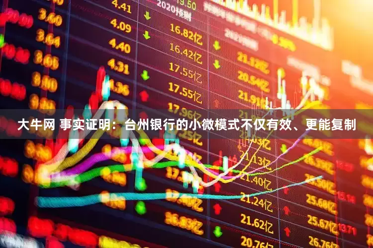大牛网 事实证明：台州银行的小微模式不仅有效、更能复制