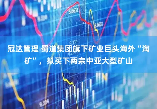 冠达管理 蜀道集团旗下矿业巨头海外“淘矿”，拟买下两宗中亚大型矿山