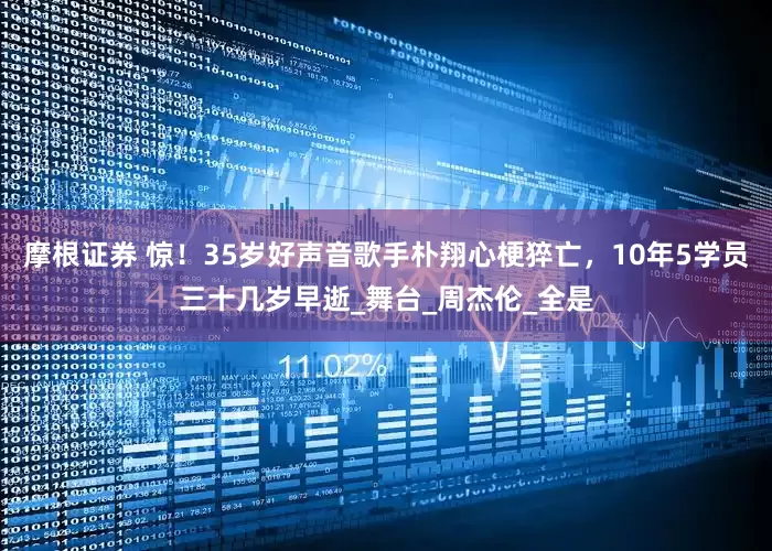 摩根证券 惊！35岁好声音歌手朴翔心梗猝亡，10年5学员三十几岁早逝_舞台_周杰伦_全是